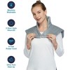 Heating Pad for Neck and Shoulders, 22"x19" Electric Fast Heating Pad for Pain Relief and Deep Pressure Therapy - 3 of 4