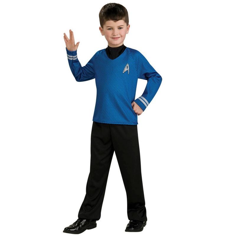 Rubies Star Trek Boys Spock Costume, 1 of 3