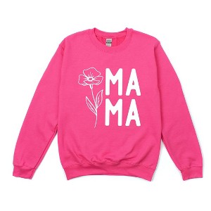Simply Sage Market Women's Graphic Sweatshirt Mama Flower - 1 of 3