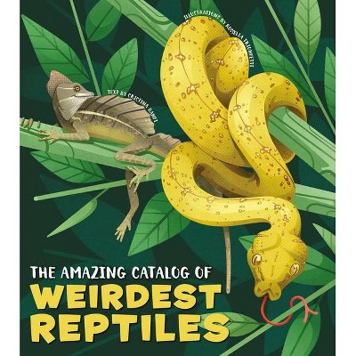 The Amazing Catalog of Weirdest Reptiles - by  Cristina Banfi (Hardcover)