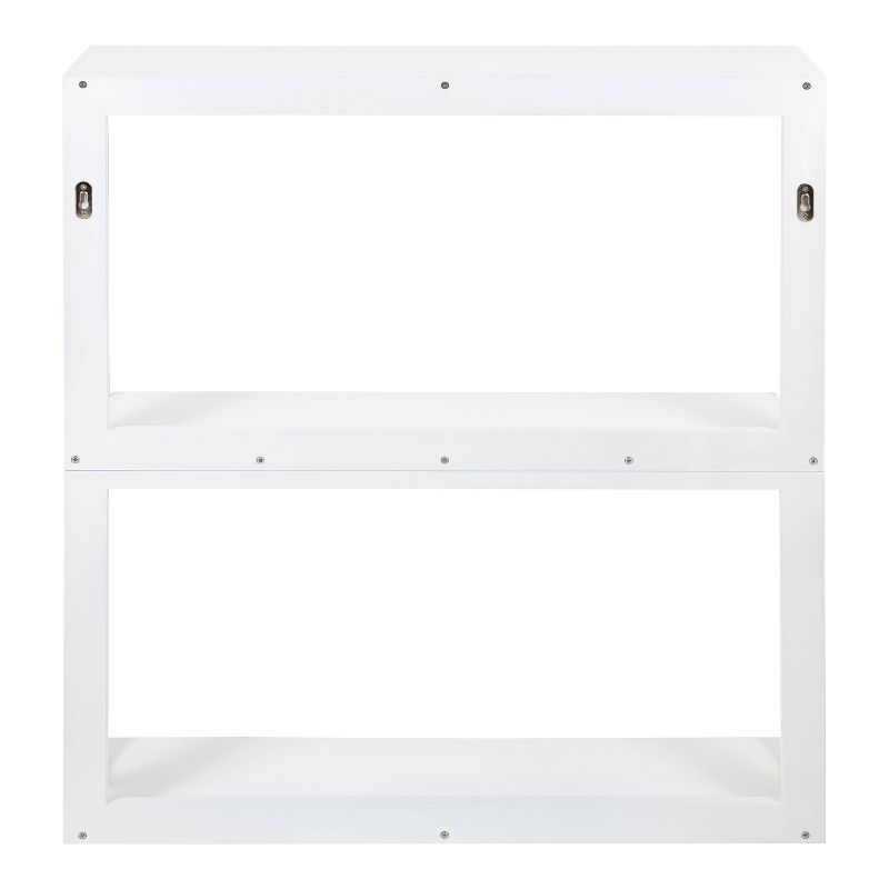 28&#34; x 8&#34; x 31&#34; Ring Wooden 3-Tier Shelf White - Kate &#38; Laurel All Things Decor, 5 of 8