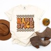 Simply Sage Market Women's Mama Spice Checkered Short Sleeve Garment Dyed Tee - 3 of 4