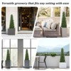 poetree 2.5/3/4 ft Faux Cedar Tree Topiary Cone Artificial Tree UV Resistant Poted for Indoor or Outdoor - 4 of 4
