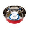 Country Living Set of 2 Heavy Gauge Stainless Steel Dog Bowls - Non-Skid, Durable & Rust-Resistant - 4 of 4