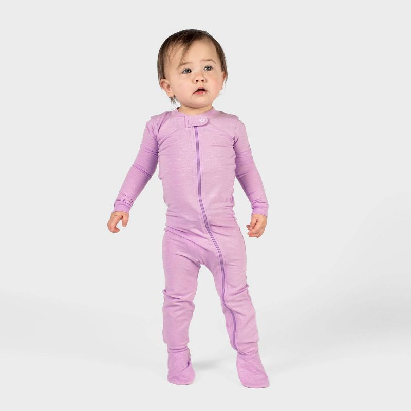 Burt's Bees Baby® Ultra Soft Snug Fit Footed Pajamas, 4 of 8