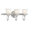 Savoy House Brunswick 3 - Light Vanity in  Chrome - 4 of 4