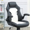 SKRAN Adjustable Height Office Chair, Ergonomic Computer Chair, with 5-Wheel Base, Plush Cushioned Seat and Back for Home Office - 2 of 4