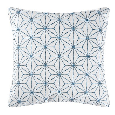 C&F Home 16" x 16" Adrienne Geo Embroidered Throw Pillow