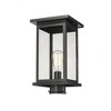Millennium Lighting Bowton 1 - Light Lantern in  Powder Coated Black - 4 of 4