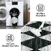 10x13 Washable Area Rug, Non-Slip, Non-Shedding Indoor, Trellis Print, Low Pile, Foldable for Bedroom, Living Room, Kids Room, Grey - 4 of 4