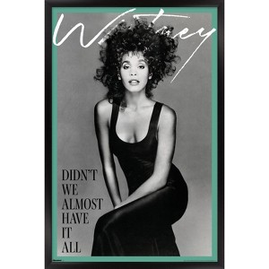 Trends International Whitney Houston - Didn't We Almost Have It All Framed Wall Poster Prints - 1 of 4