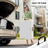 Bonnlo Folding Table 6ft, Portable Collapsible Plastic White Long Tables for Party, Camping, Banquet, Craft, Dining, Wedding, Outdoor and Indoor Use - 3 of 4