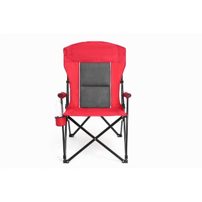 Anybear High Back Lawn Chair, Support 250LBS, Portable Collapsible Chair with Cup Holder