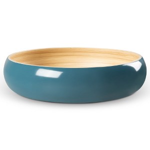 Lexa Bamboo Fruit Bowl, 12 Inch - 1 of 4