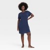 Women's Cloud Knit Pajama T-Shirt Dress - Auden™ - 4 of 4