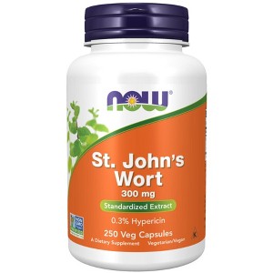 St. John's Wort 300mg Extract, .3 % by Now Foods  -  250 Capsule - 1 of 2