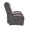 GlasFlength Accent Chairs Modern with Comfortable Seating for Living Room or Lounge Area Gray,36.6”*30”*42.5" - 4 of 4