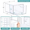 Sorbus Stackable Acrylic Drawers - Versatile, Space-Saving Storage Solution for Home, Kitchen, and Bathroom - 2 of 4