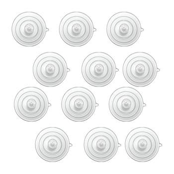 Window Garden 2.5" x 2.5" Replacement Suction Cups - 12-pack - Clear