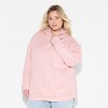 Women's Oversized Hooded Pullover Sweatshirt - Wild Fable™ - 2 of 3