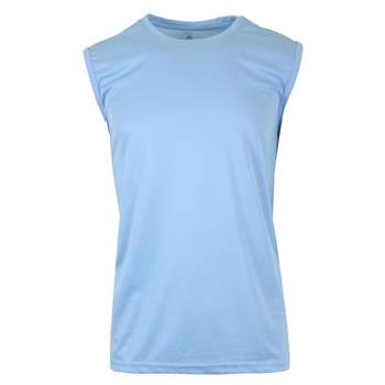 Galaxy By Harvic Men's Moisture-Wicking Wrinkle Free Performance Muscle Tee