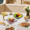 LunaLulinlk 4pcs Silicone Trivet Mats, Heat-Resistant Pot Holders, Non-Slip Dish Drying Mats, Hot Pads for Baking, Cooking, 7", Gray - 4 of 4