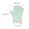 Unique Bargains Heat Resistant Kitchen Textiles Soft Lining Silicone Oven Mitt - 2 of 4