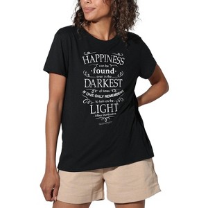 Harry Potter Happiness Classic T-Shirt Women's Loose T-Shirt - 1 of 4