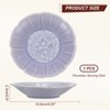 Unique Bargains Ceramic Decorative Lotus Pattern Mini Candy Serving Platter 4.25" - 2 of 4