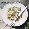 Attop 40-Piece Silverware Set, Cutlery Set for 8, 18/10 Stainless Steel Cutlery Set, Mirror Polished Modern Design, Dishwasher Safe - 4 of 4