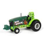 1/64 Big Buck Green and Yellow Die-Cast Pulling Tractor 47231