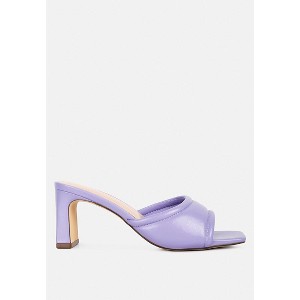 Celine Quilted Italian Block Heel Women Sandals - 1 of 4