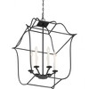 Quoizel Lighting Gallery 6 - Light Chandelier in  Royal Ebony - 3 of 4