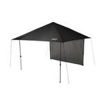 Coleman Oasis Lite Canopy 7'x7' One Peak Sunwall Beach Shelter Tent - Black
