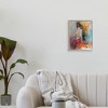 Stupell Industries Contemporary Female Pose Energetic Brush Strokes Black Framed Giclee Art - 2 of 4