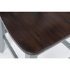Jofran, Asbury Park Solid Acacia Farmhouse X Back Stool (Set of 2) - 4 of 4