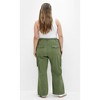 Women's Plus Size Mia Cargo Pant - olive | CITY CHIC - 4 of 4