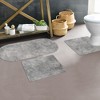 Evideco French Home Goods Decorative  Bath Mats – Ultra Absorbent Quick Dry Rug with Anti-Slip Rubber Backing - 2 of 4