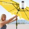 Sonkuki 7.5 ft Outdoor LED Solar Lighted Patio Market Umbrella w/ Push Button Tilt - 3 of 4