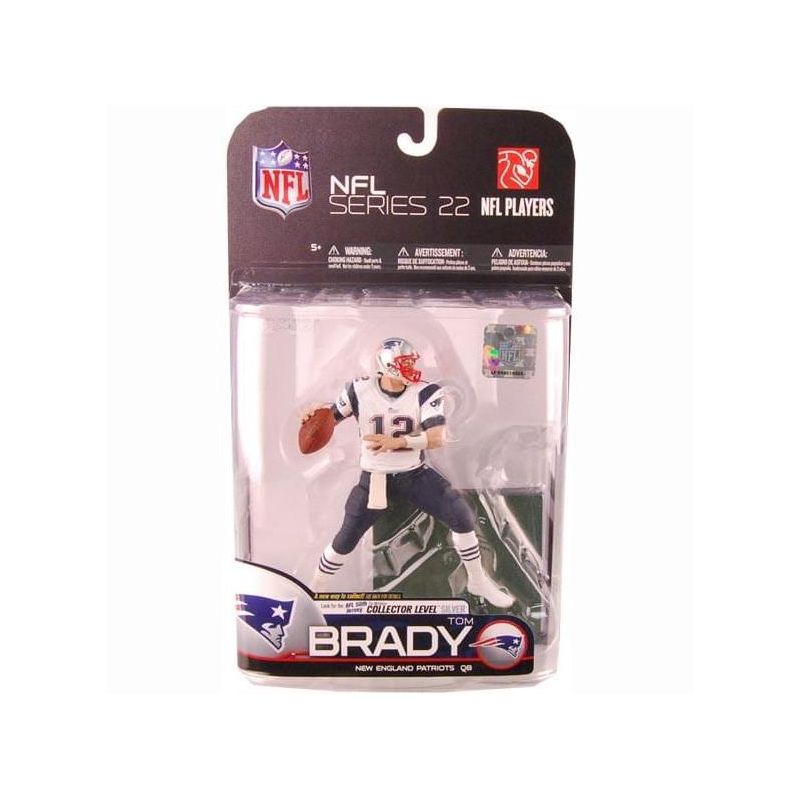Mcfarlane Toys Mcfarlane NFL Series 22 Figure Tom Brady 3 New England Patriots, 4 of 5