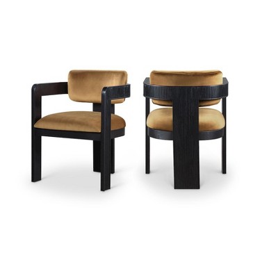 saddle velvet/black