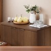 GlasFlength Decorative Storage Cabinets, Self-Serve Lockers Recessed Cabinets In Kitchen and Dining Room Entrance Cabinets - 4 of 4