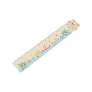 Unique Bargains Straight Ruler Magnetic Ruler +/-5% Accuracy Plastic Green 7.48"x1.18"x0.51" 1 Pcs - 1 of 4