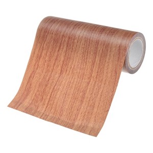 Unique Bargains Self Adhesive Wood Grain Design Durable Easy to Apply Repair Tape - 1 of 4