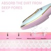 LINSAY Facial Cleansing Brush with LED Skin Therapy Included Super SPA Bundle with Potent anti-aging Serum, USB Cable, Headband and Cosmetic Bag - 3 of 4