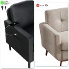 3-Piece Living Room Furniture Set with USB, Modern 3-Seat Couch, Loveseat & Accent Chair for Small Spaces - 3 of 4