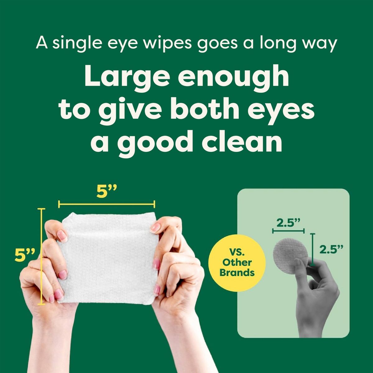Earth Rated 60ct Unscented Eye Dog and Cat Wipes - thumbnail 5