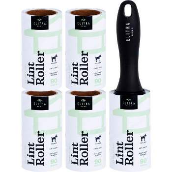 Elitra Lint Roller for Pet Hair Extra Sticky Reusable Lint Remover with Refills for Clothes, Floors & Furniture - 450 Sheets
