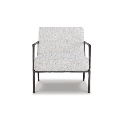 Dark Gray Microfiber Lawson Chaise with Aluminum Frame