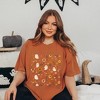 Simply Sage Market Women's Halloween Floral and Ghost Collage Short Sleeve Garment Dyed Tee - 2 of 4